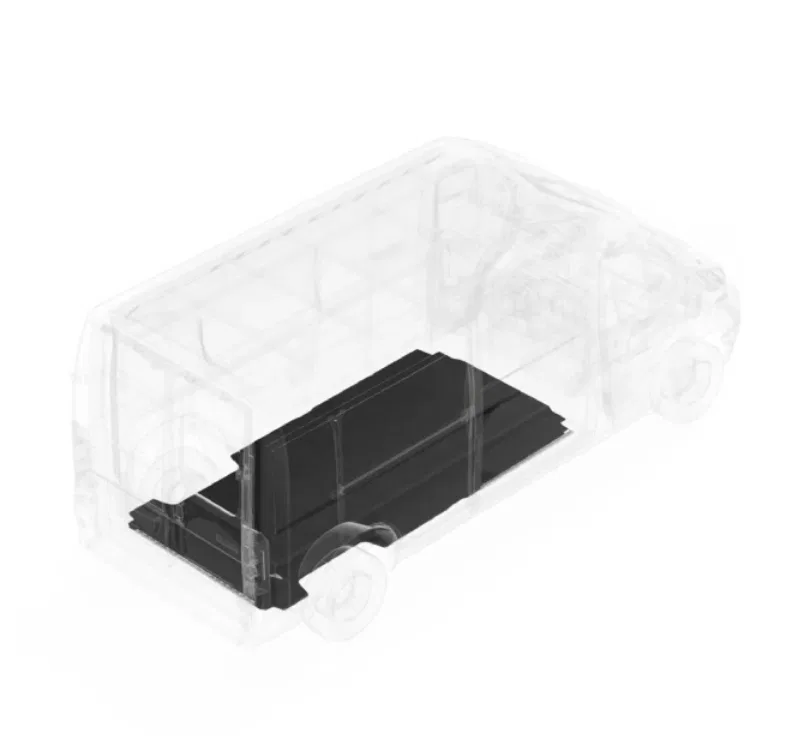 RA0814-11RF1 – LEGEND FLEET Cargo Area Liner, Direct-Fit Black Flat Edges Polypropylene Non-Skid Full Cargo Area 1 Pi...